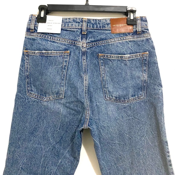 ZARA HW Premium Ankle Straight Jeans US 28 or US 6 - Picture 10 of 10